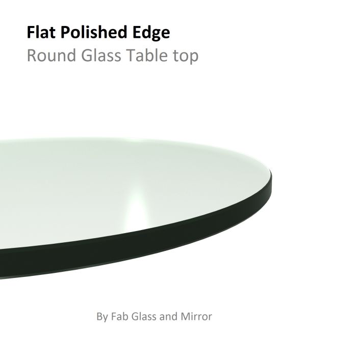 48 Round Glass Table Top 3 4 Thick, Round Glass Table Top 48