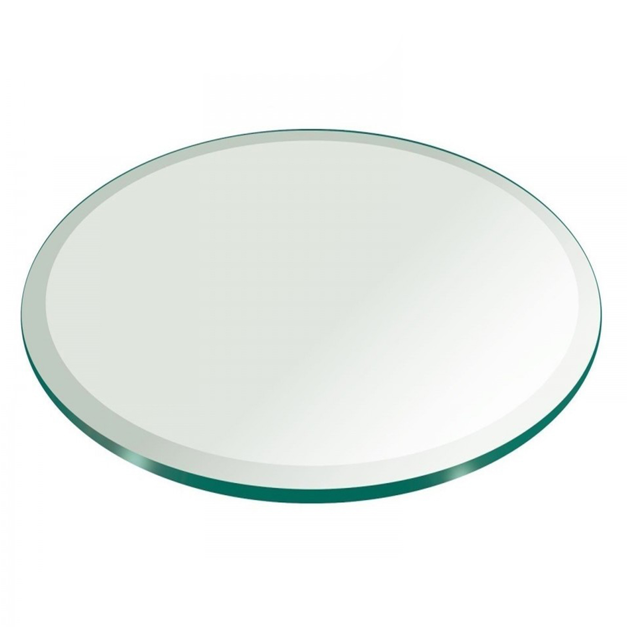 Glass Table Top 72 Inch Round 1 2 Inch Thick Beveled Tempered